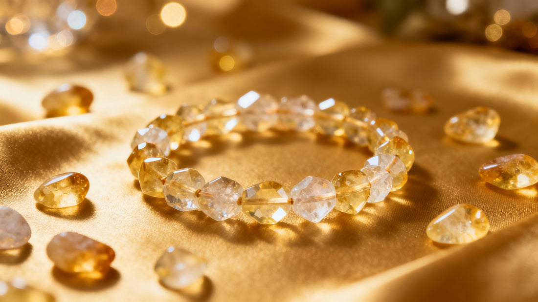 citrine bracelet for wealth and money attraction guide