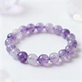 Lavender Amethyst Bracelet 8mm - Product Shot