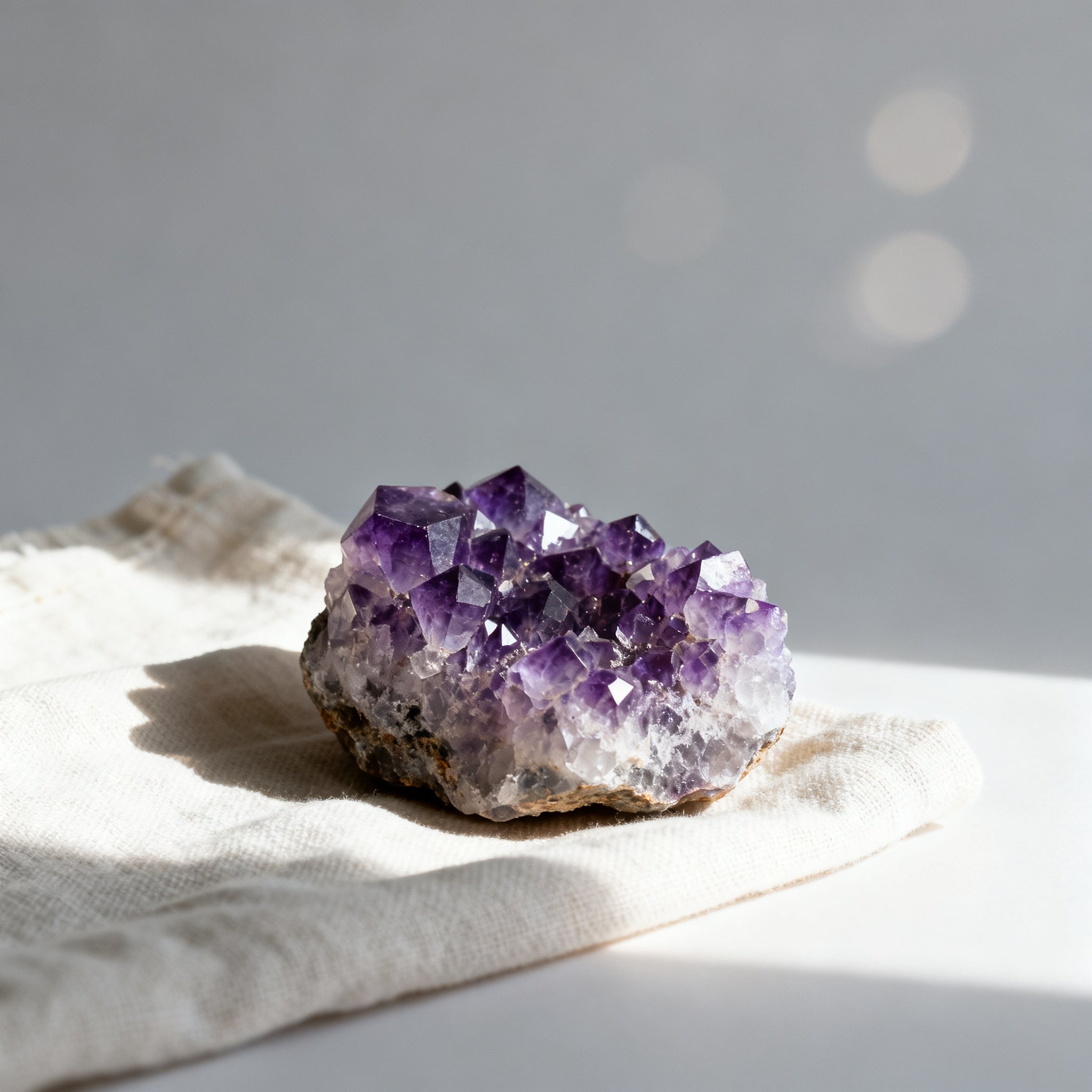 Premium Amethyst Cluster — Raw Brazilian