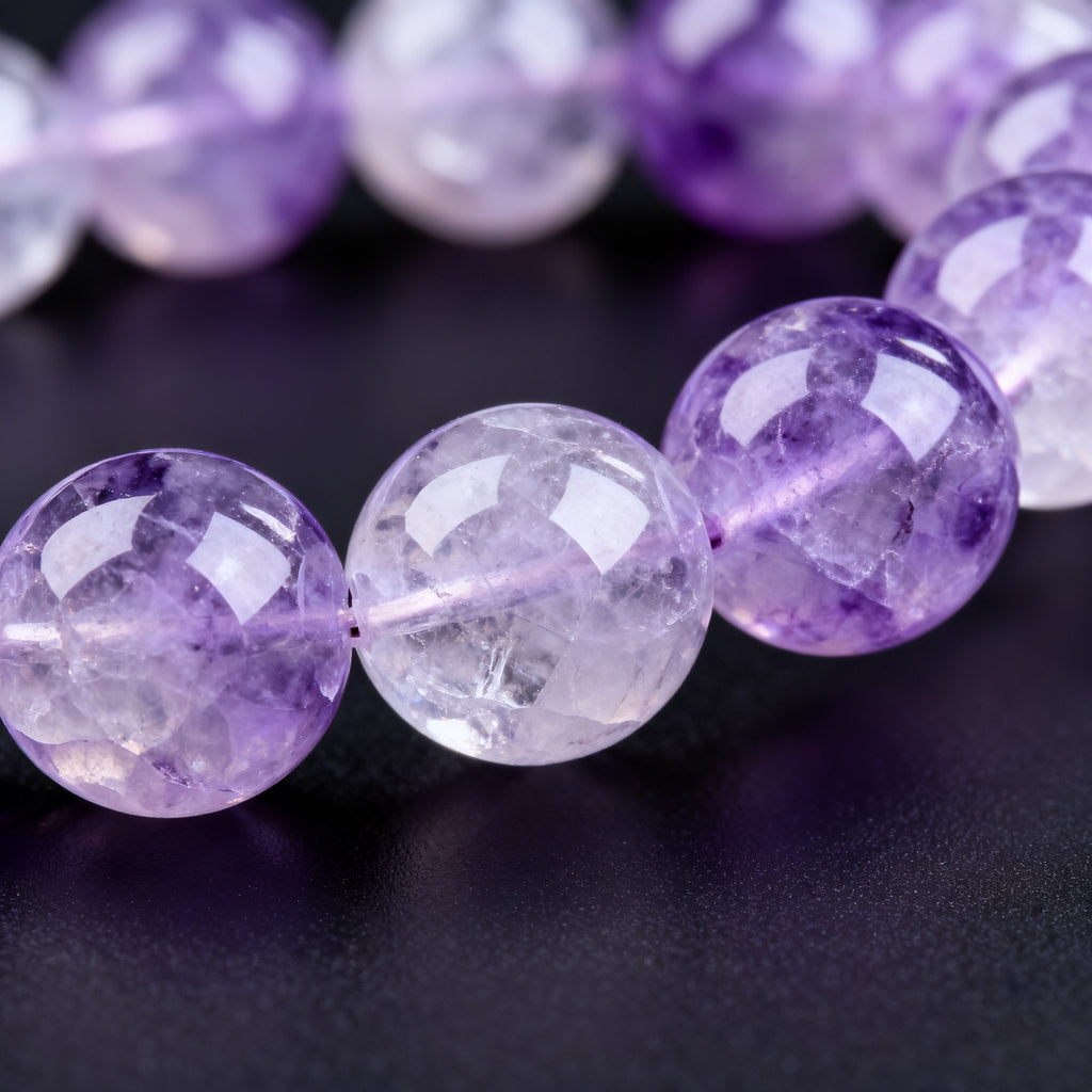 Lavender Amethyst Crystal Close-Up Detail