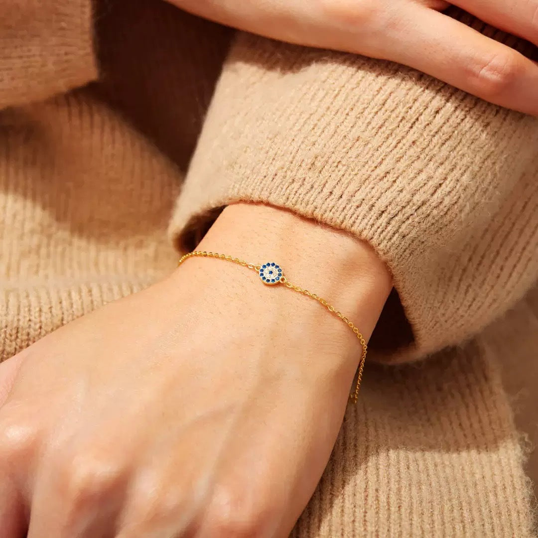 Pulsera de plata 925 con ojo turco