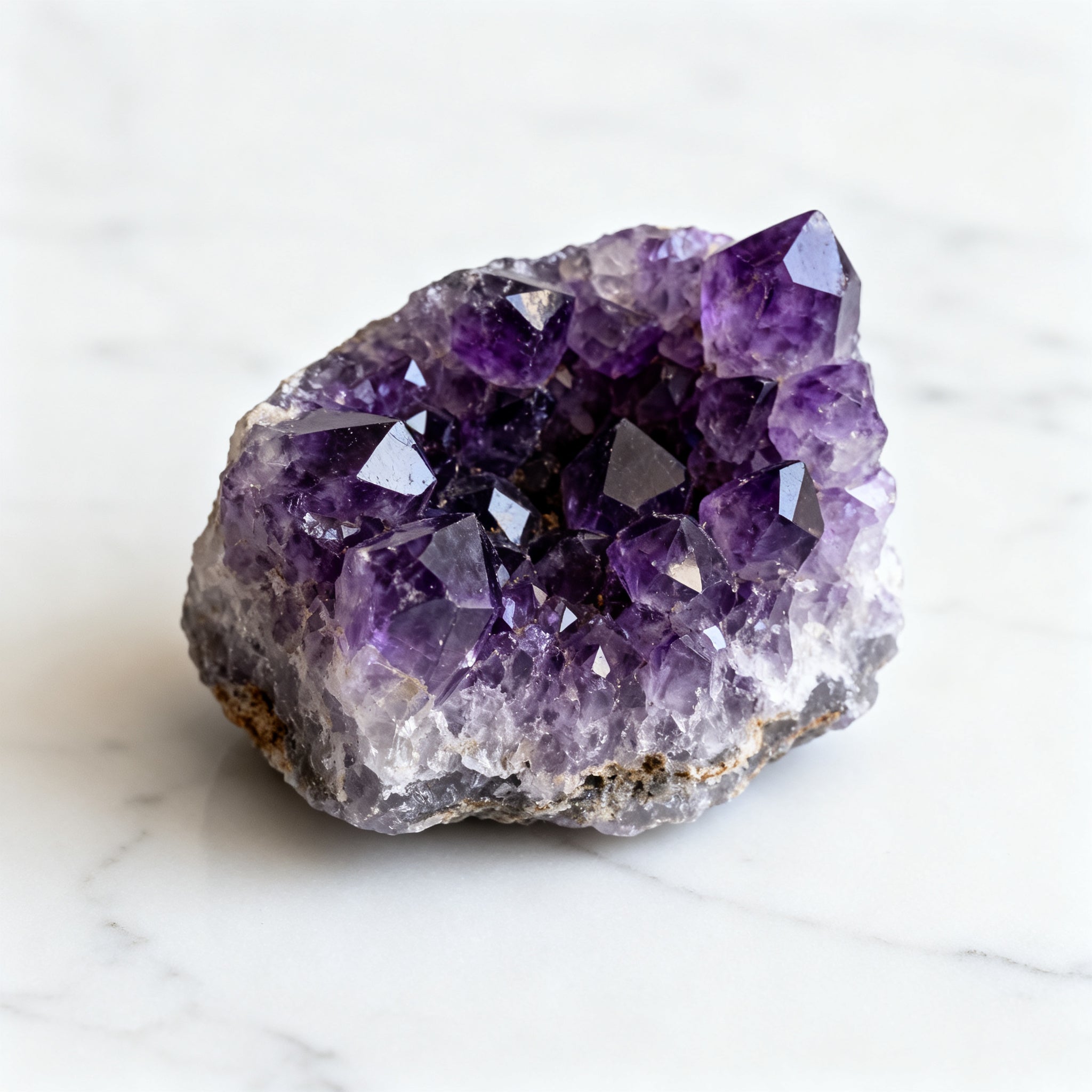Premium Amethyst Cluster — Raw Brazilian