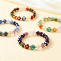 12 Zodiac Crystal Bracelets Collection - Natural Birthstone Jewelry