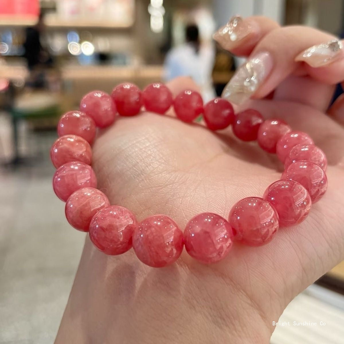 Pulsera de Rodonita